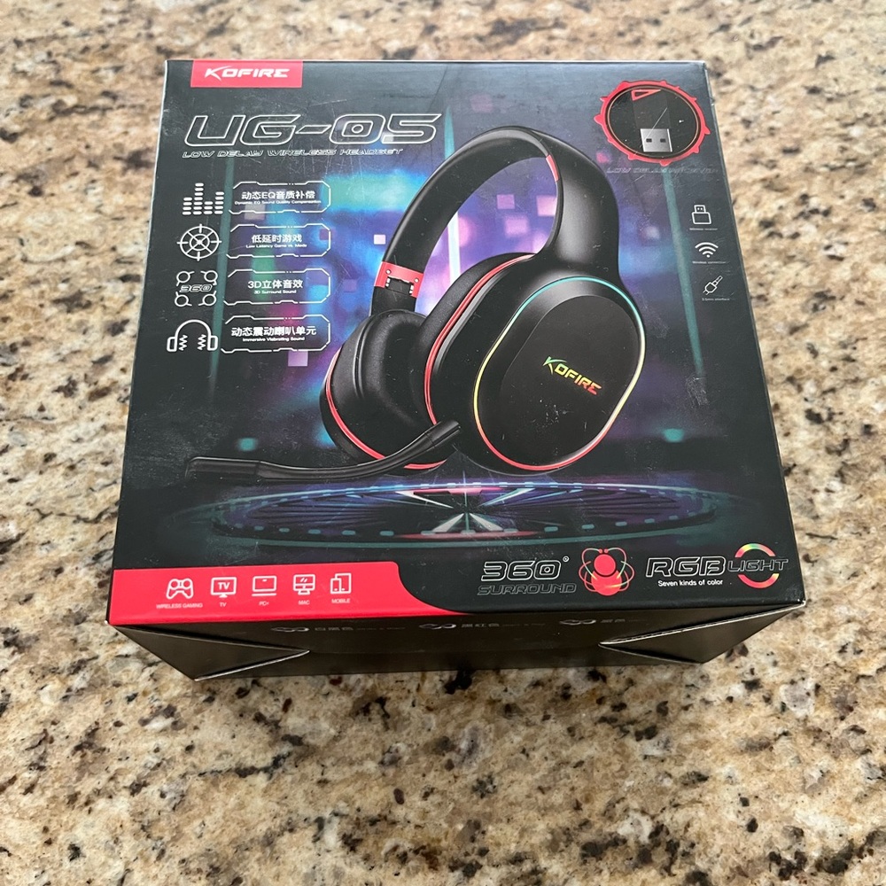Kofire wireless gaming headset